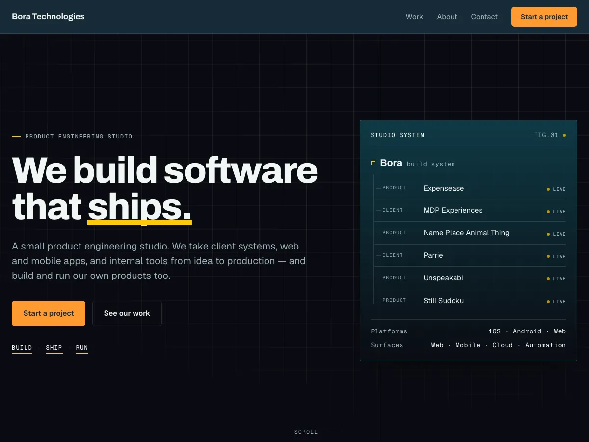 Bora Technologies preview