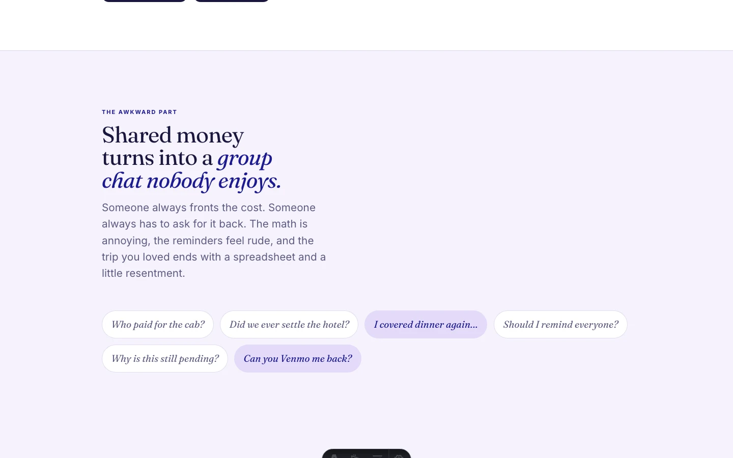 Expensease: shared money turns into a group chat nobody enjoys