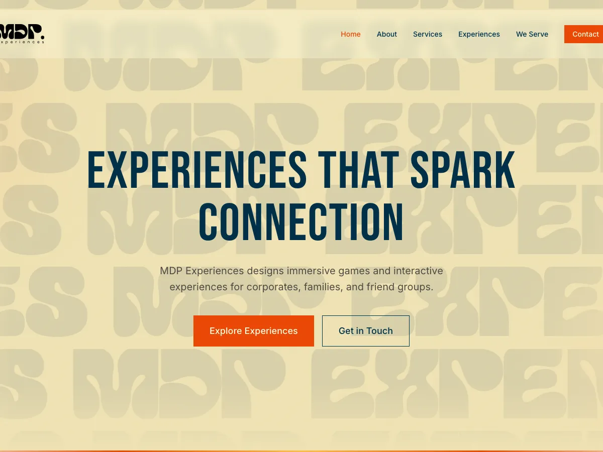 MDP Experiences preview